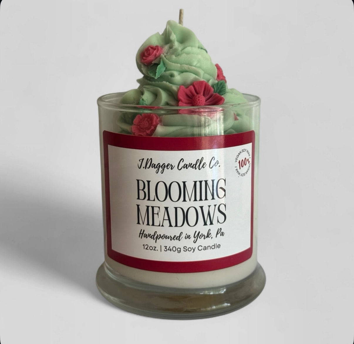 Blooming Meadows Dessert Candle