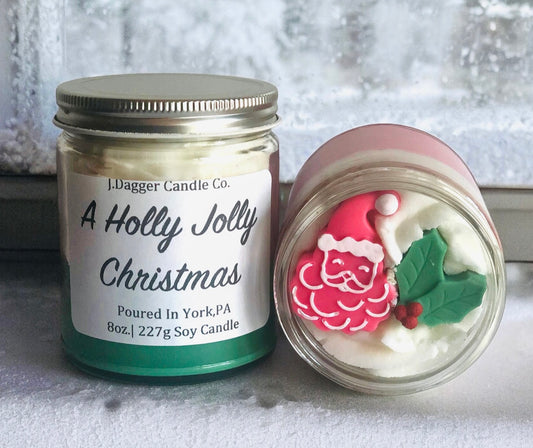 Mini Holly Jolly Christmas Soy Candle