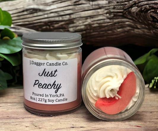 Mini Just Peachy Dessert Candle