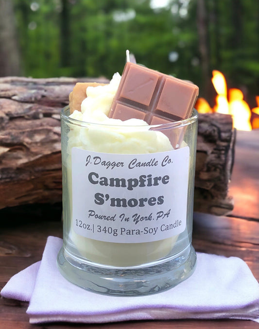 Campfire S’mores Dessert Candle