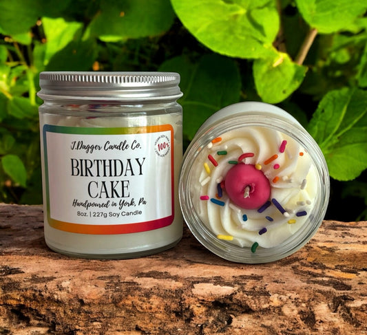 Mini Birthday Cake Dessert Candle