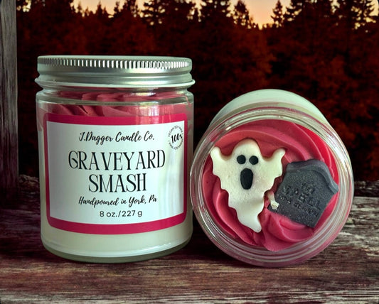 Mini Graveyard Smash Halloween Dessert Candle