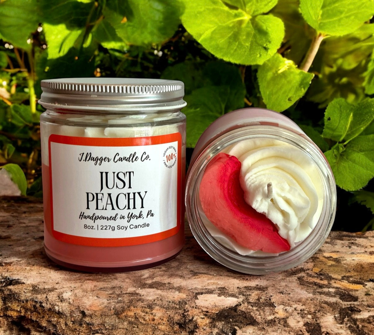 Mini Just Peachy Dessert Candle