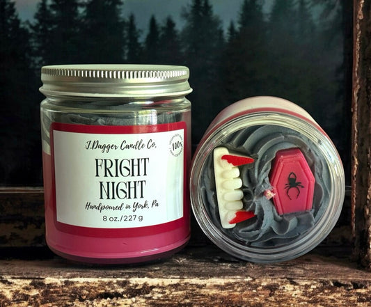 Mini Vampire Themed Halloween Dessert Candle