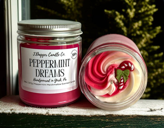 8oz. Peppermint Dream Soy Candle