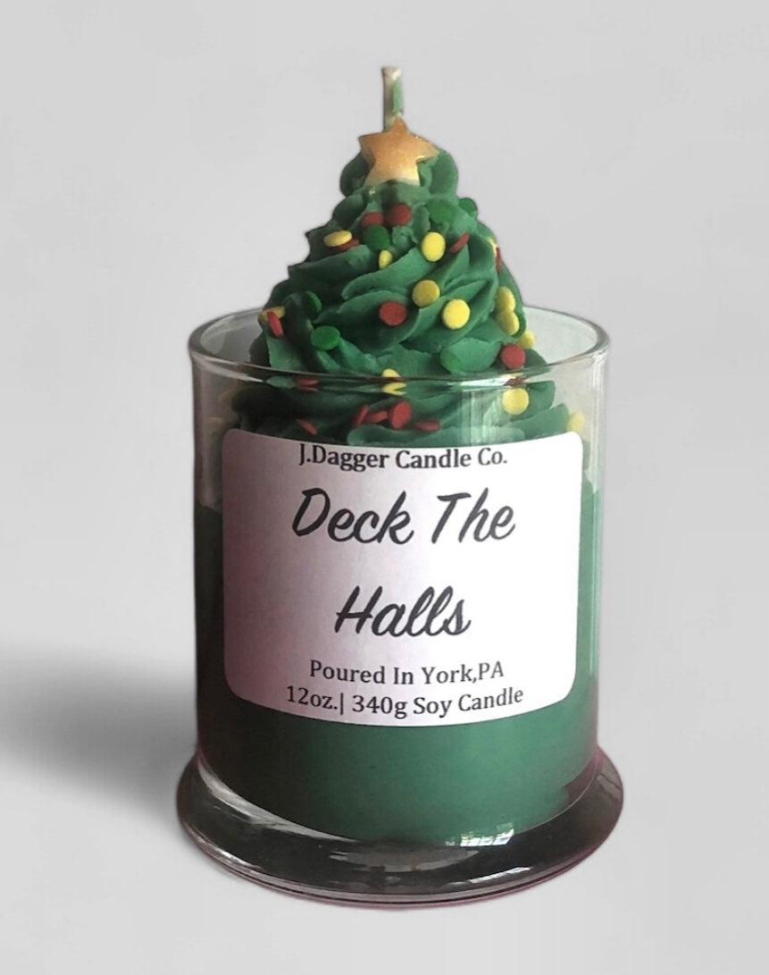 Deck The Halls Holiday Soy Candle