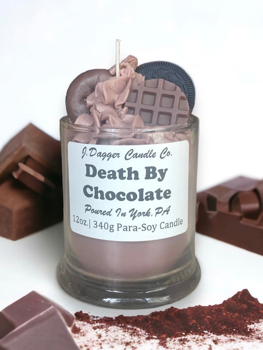 Death By Chocolate Dessert Candle