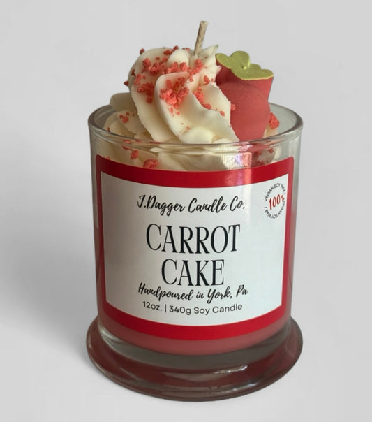 Carrot Cake Dessert Candle