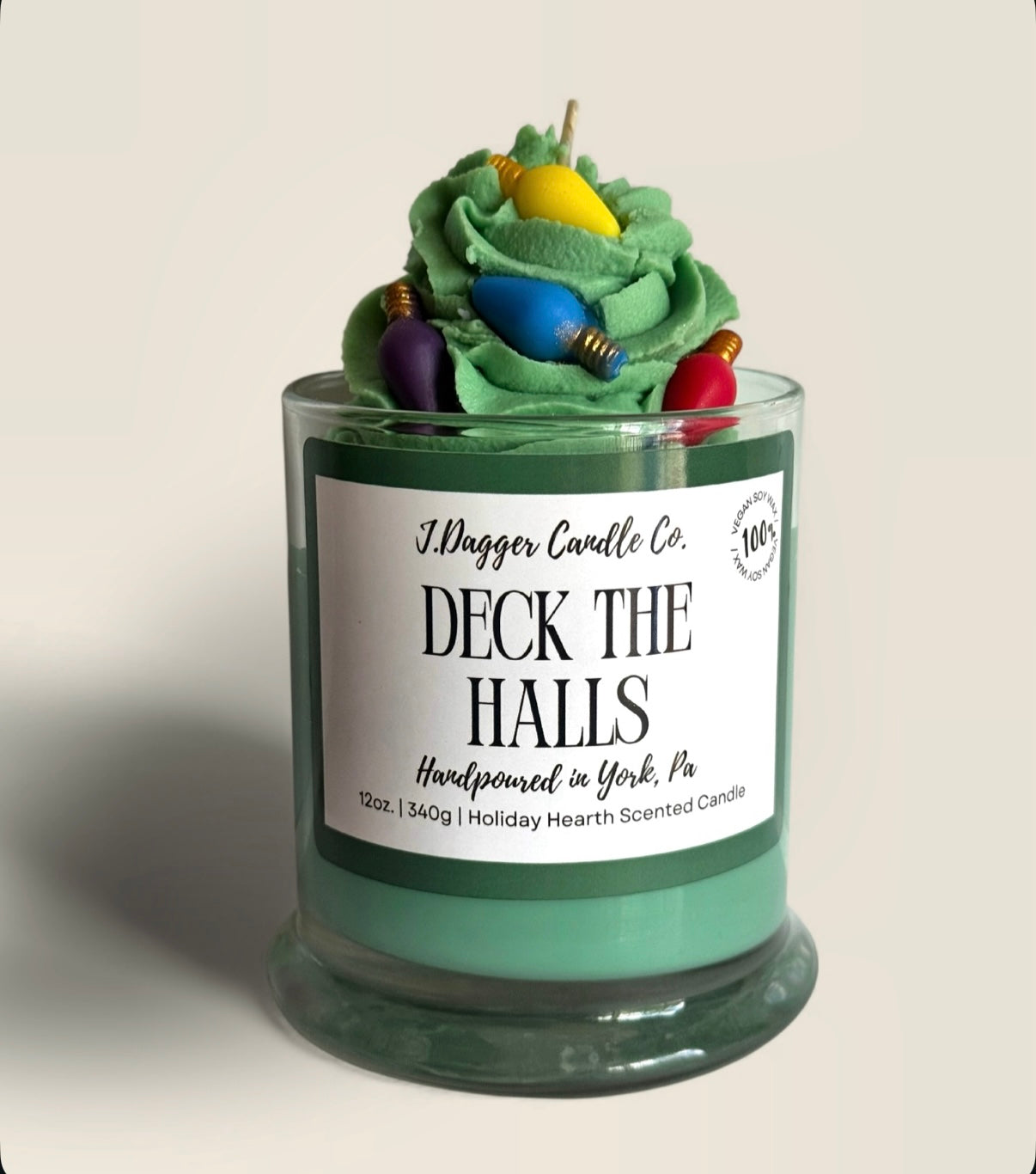 Deck The Halls Holiday Soy Candle