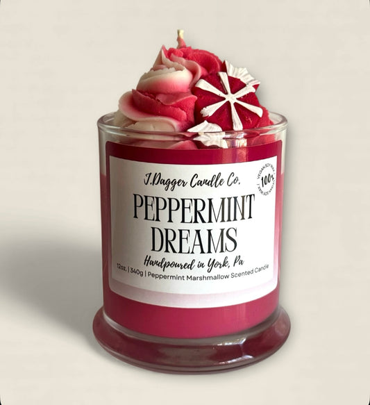 Peppermint Dream 12oz. Soy Candle